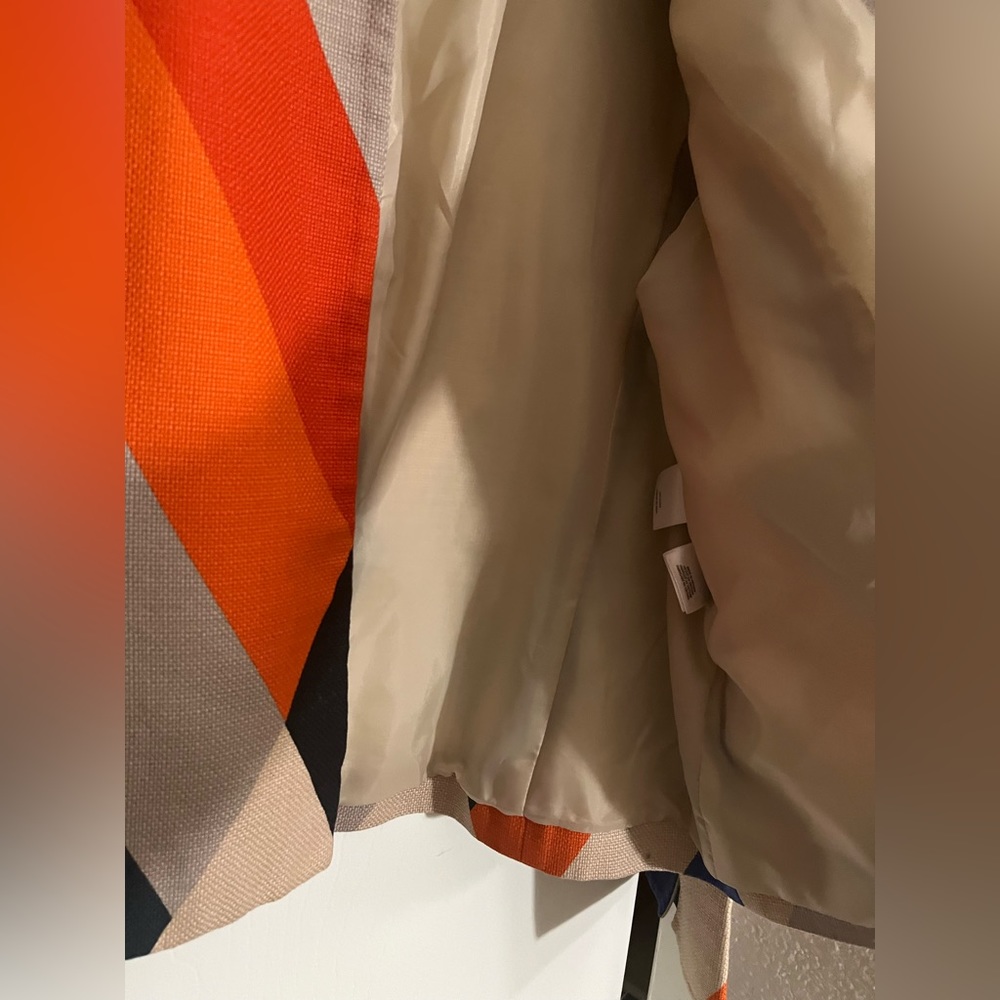 Multicolored Suit Jacket Open Design - image 4